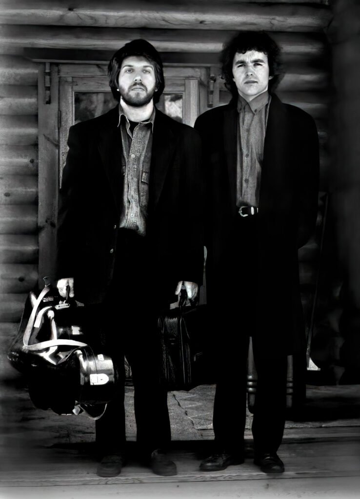 Sebastian Korman: Together with Alexei Massarsky in Finland in 1994. Photo by Ismo Korhonen.