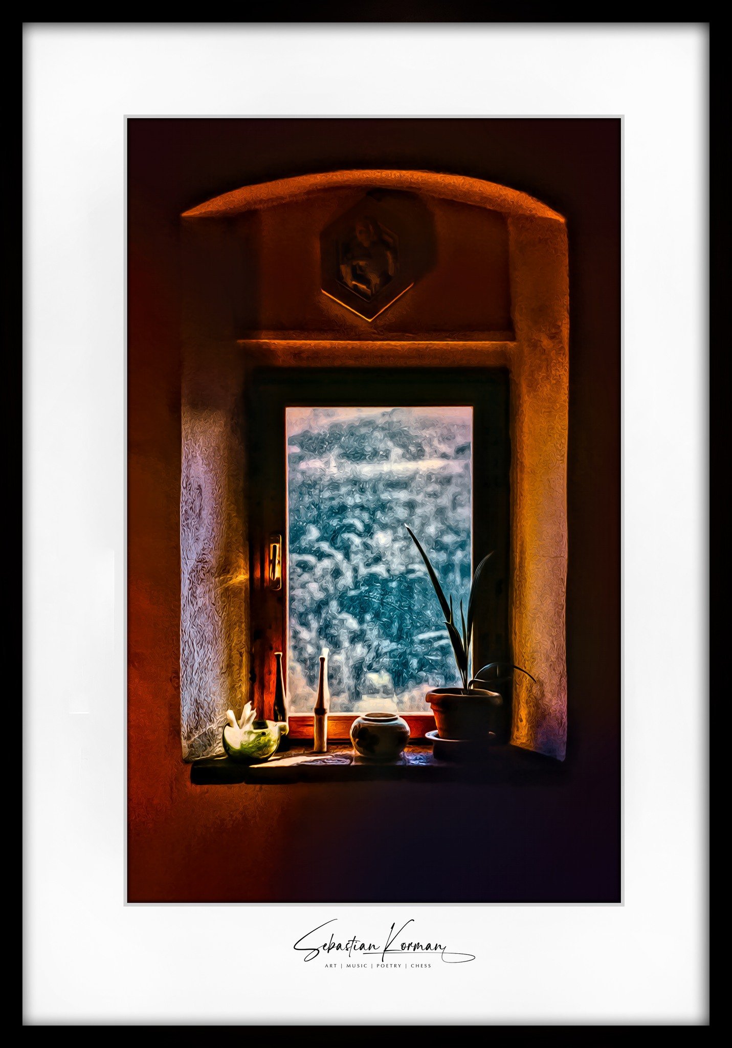 Sebastian Korman: An Afternoon in Tuscany, 1986